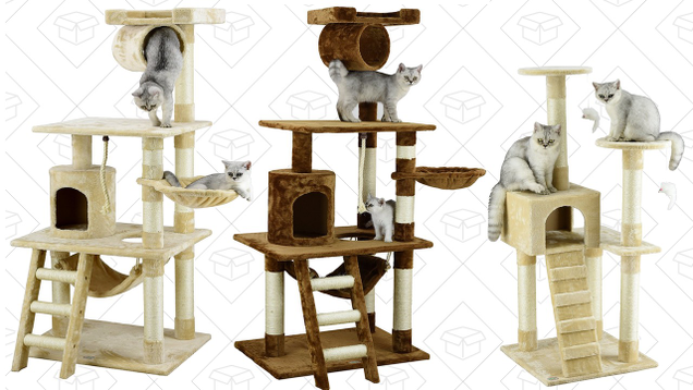 Cat Tower Gold Box | $35-$52 | Amazon
